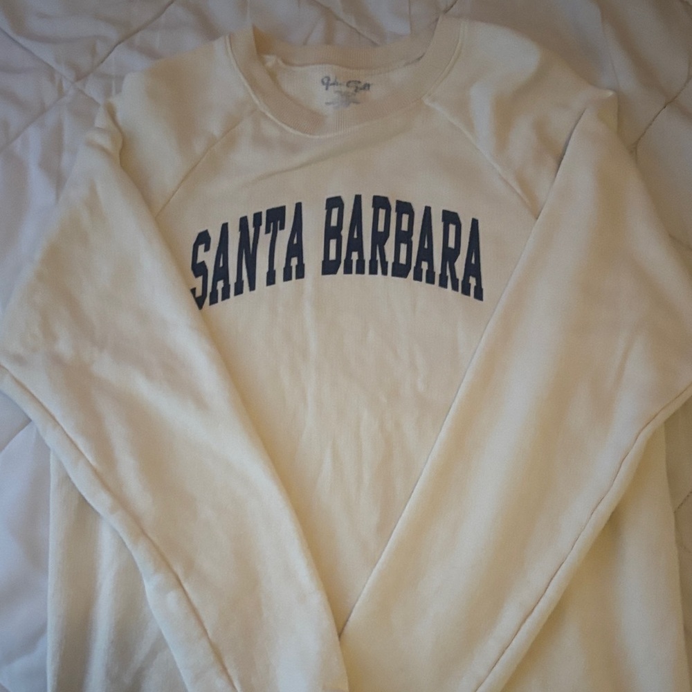 Brandy Melville Cream Santa Barbara Sweater